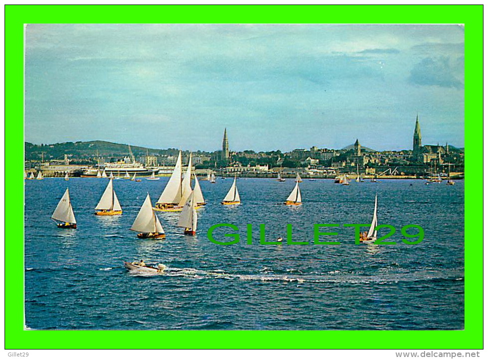 DUBLIN, IRELAND - YACHTS IN THE HARBOUR AT DUN LAOGHAIRE, CO - J. ARTHUR DIXON - - Dublin