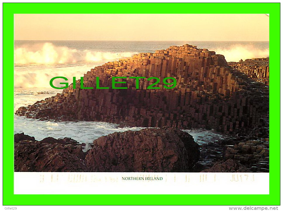 NORTHERN IRELAND -THE GIANT'S CAUSEWAY SITUATED ON THE NORTH ANTRIM COAST - TRAVEL IN 1976 - ULSTER CARD CO - - Other & Unclassified