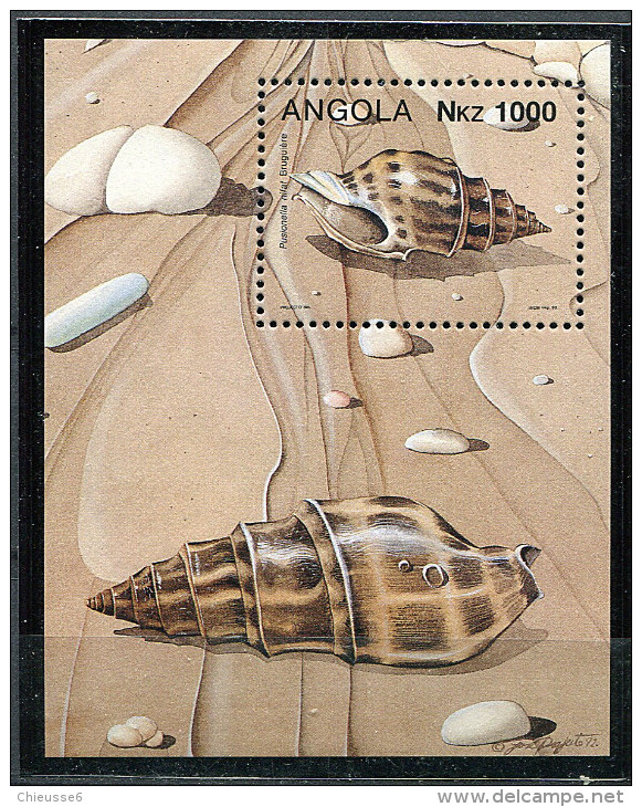 Angola ** Bloc N° 14 - Coquillages - Angola