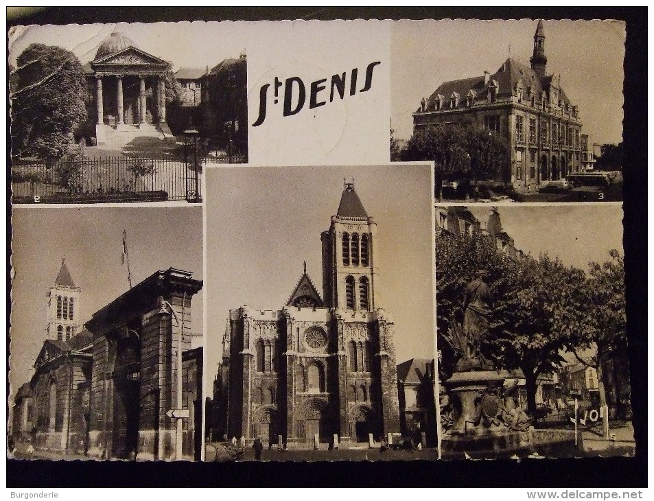 SAINT DENIS / BASILIQUE CATHEDRALE / JOLI LOT DE 12 CARTES / TOUTES LES PHOTOS