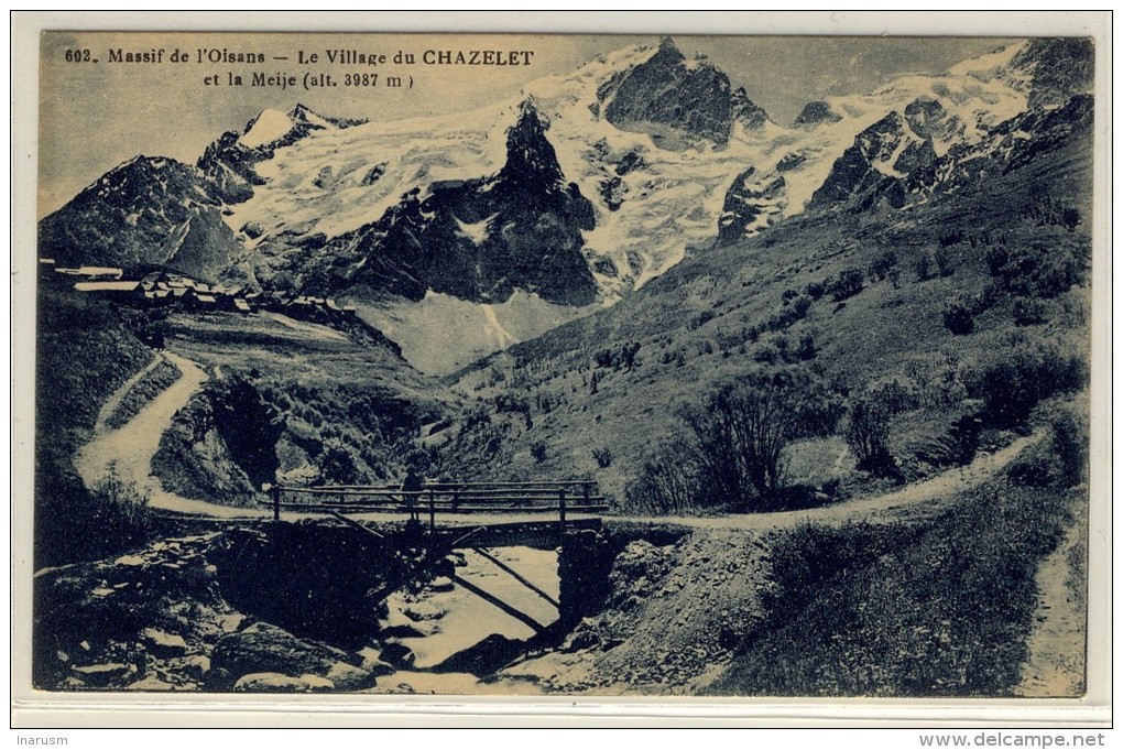 Vue D'ensemble Sur Le Village Du Chazelet -  Ed. Bourcier, N° 602 - Autres & Non Classés