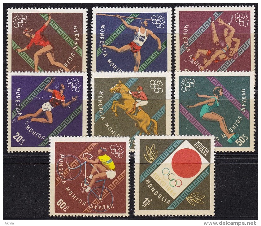 741. Mongolia, 1964, Olympic Games In Tokyo, MNH (**) - Mongolia