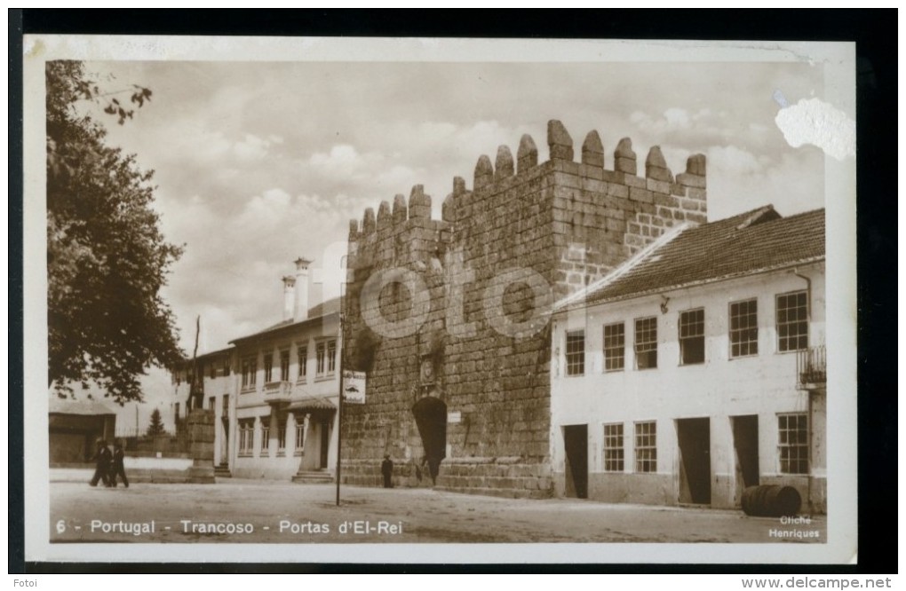 OLD POSTCARD TRANCOSO GUARDA BEIRA ALTA PORTUGAL CARTE POSTALE - Guarda