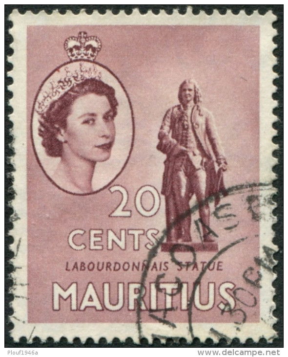 Pays : 320 (Maurice (Ile) : Colonie Britannique)  Yvert Et Tellier N° :  247 (o) - Mauritius (...-1967)