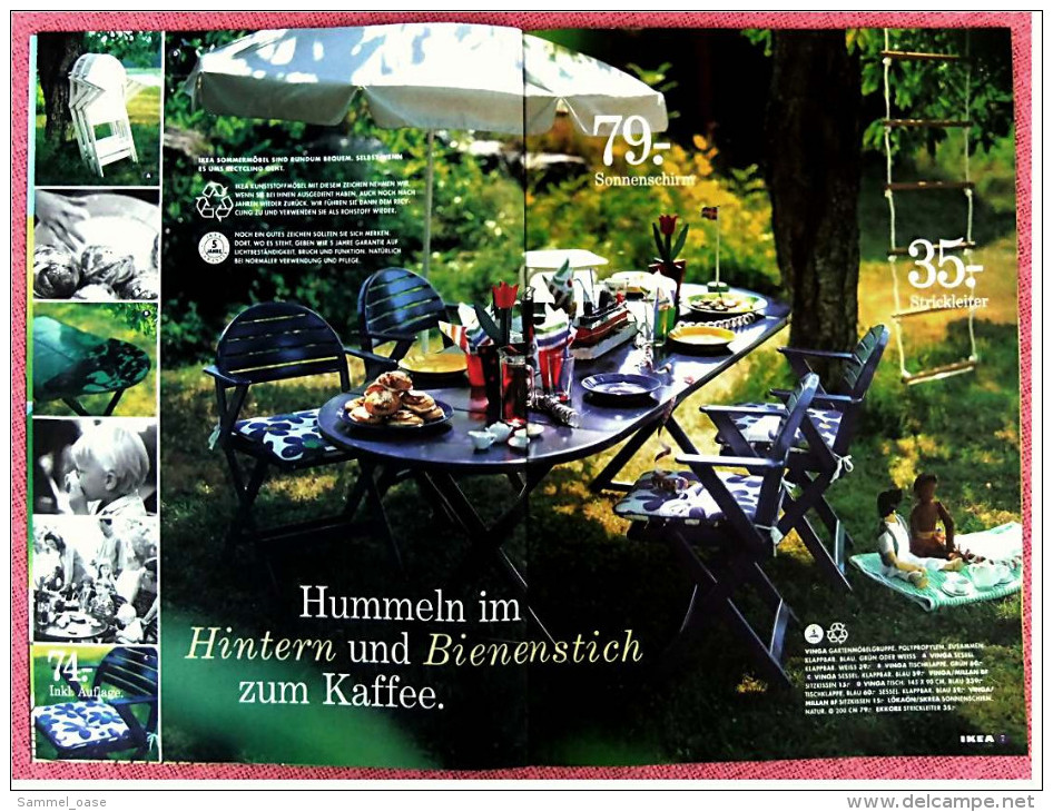 3 X IKEA Prospekt Von 1996-1998  -  Tschüß, Winter!  -  Endlich...  -  Willkommen Sommer!  -  Je 32 Seiten - Catalogues