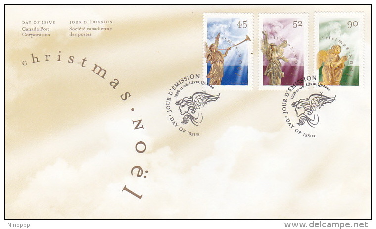 Canada 1996 Christmas FDC - 1991-2000