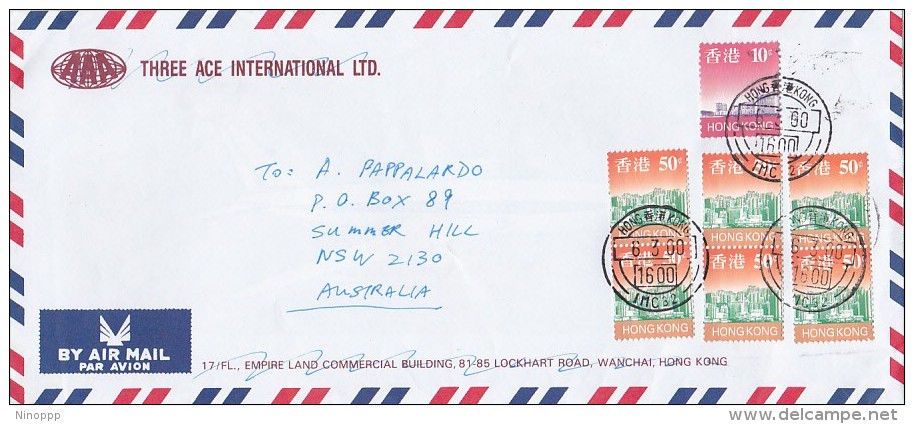 Hong Kong 2000 Cover Posted To Australia - Usati