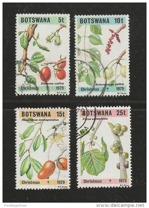 BOTSWANA 1979 CTO Stamp(s) Christmas 239-242 #1608 - Christmas