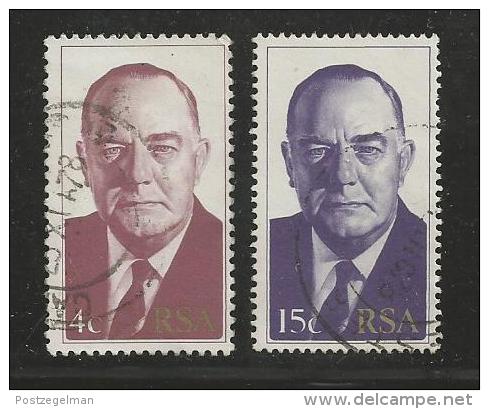 SOUTH AFRICA 1978 Cancelled Stamp(s) B.J. Vorster 546-547 #3542 - Oblitérés