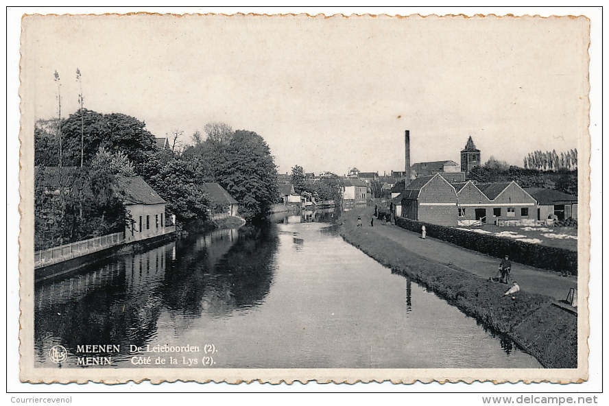 CPSM - BELGIQUE - MENIN (Meenen) - Côté De La Lys - Menen