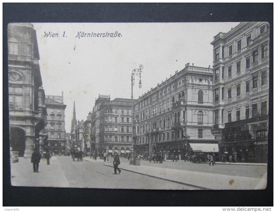 AK WIEN Kärtnerstrasse  Ca.1915  //  D*10891 - Wien Mitte