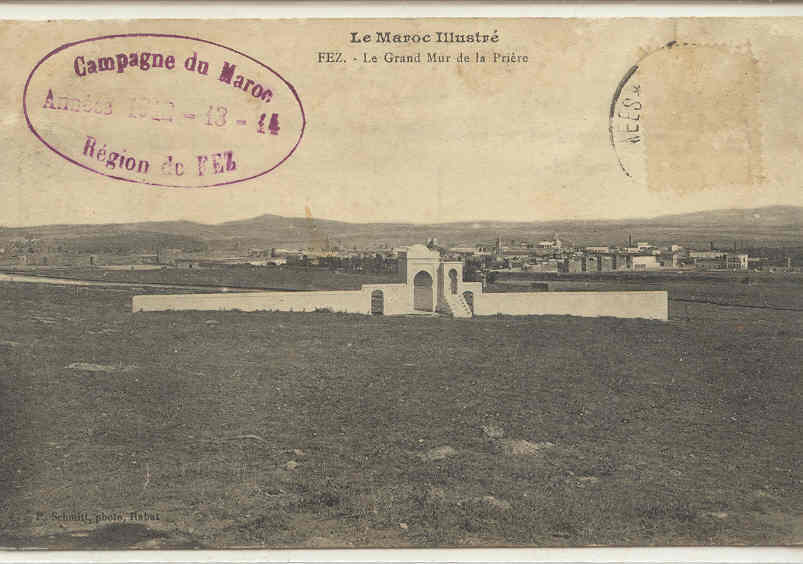 830 Maroc Illustré. Fez, Le Grand Mur De La Prière. Campagne Du Maroc Schmitt, Rabat. - Rabat