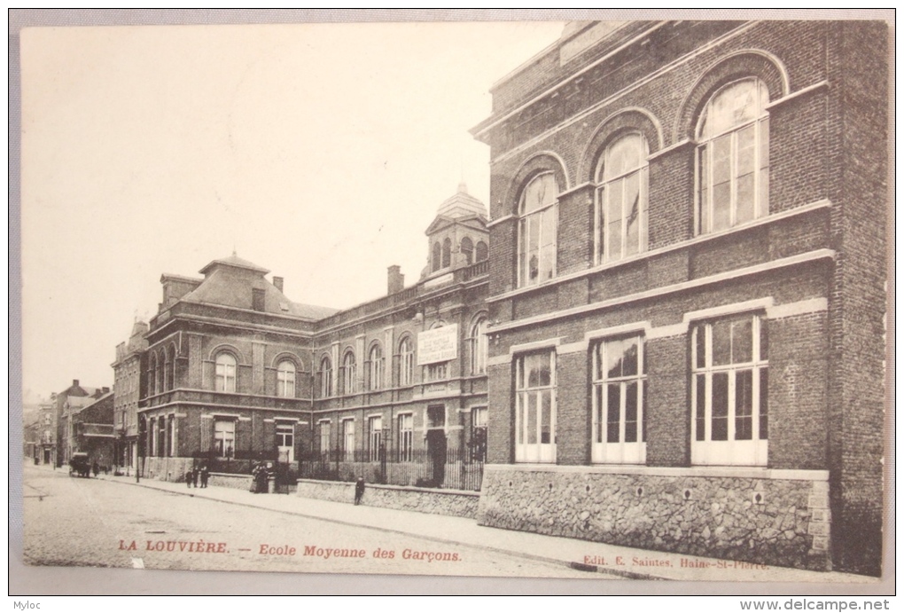 La Louvière. Ecole Moyenne Des Garçons. - La Louviere