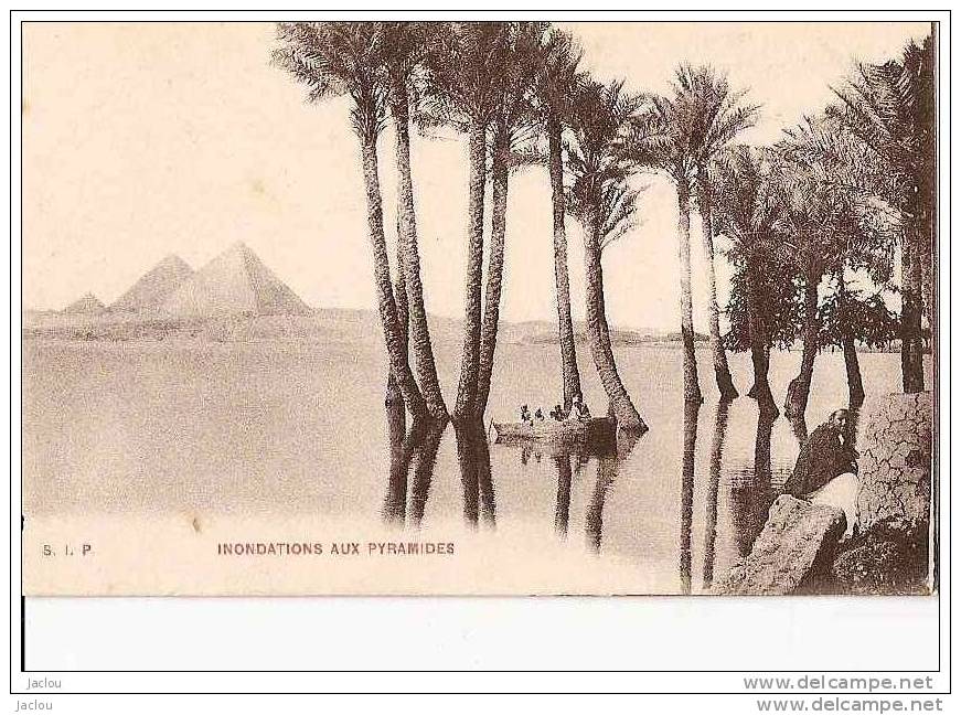 EGYPTE INONDATIONS AUX PYRAMIDES REF 17034 - Pyramides