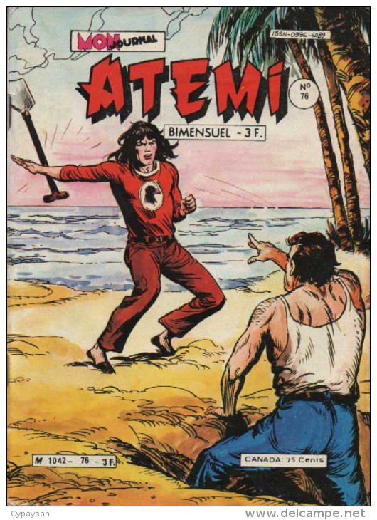 ATEMI N° 76 BE MON JOURNAL 02-1980 - Atemi