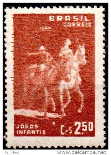 BRAZIL 1959 Children's Games - 2cr50 Polo Players  MNH - Unused Stamps