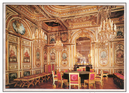 Fontainebleau - Musee Du Chateau , Salle Du Conseil - Castillos