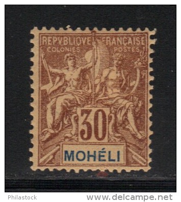 MOHELI N° 8 * - Unused Stamps