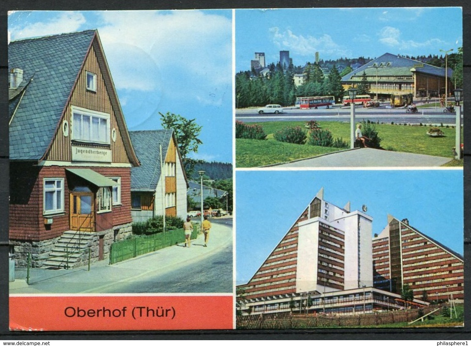 (2135) Oberhof (Thür.) / Mehrbildkarte - Gel. 1980 - DDR - Bild Und Heimat - Oberhof