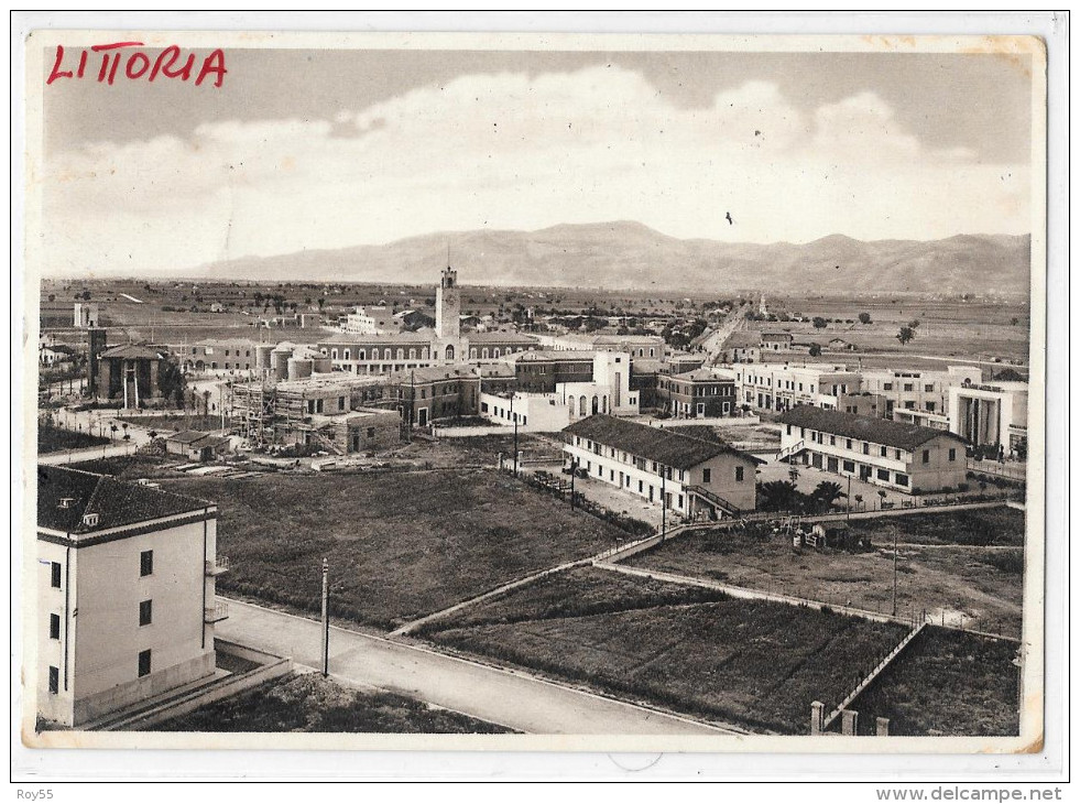 LAZIO-LATINA -LATINA LITTORIA PANORAMA - Latina