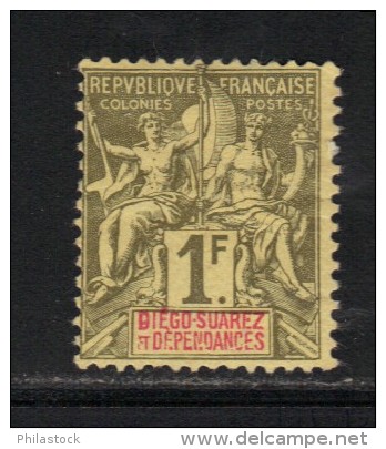 DIEGO-SUAREZ N° 37 * - Unused Stamps