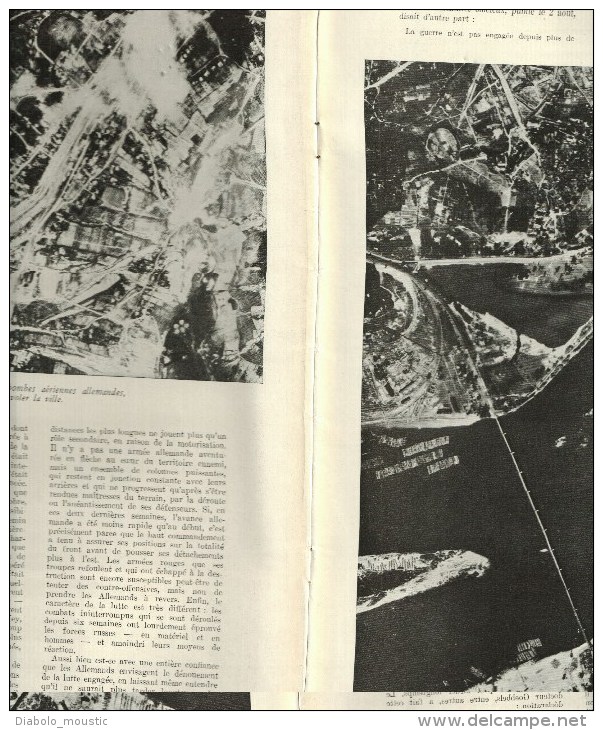 1941 URSS (Russie)à Feu; Mort Héroïque Aviateur M. Arnoux ;Les Iles Anglo-normandes Et Leur Destin ;Oeuvres Soc. MARINE - L'Illustration