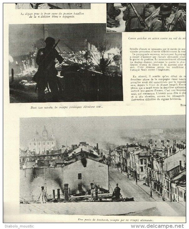 1941 URSS (Russie)à Feu; Mort Héroïque Aviateur M. Arnoux ;Les Iles Anglo-normandes Et Leur Destin ;Oeuvres Soc. MARINE - L'Illustration