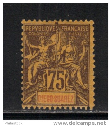 DIEGO-SUAREZ N° 49 * - Unused Stamps