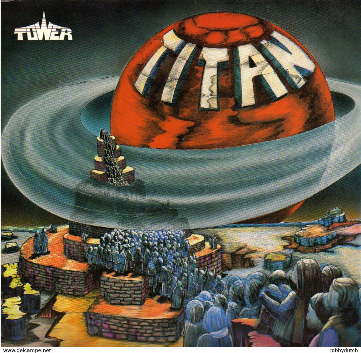 * LP *  TOWER - TITAN (Holland 1982 EX!!!) - Rock