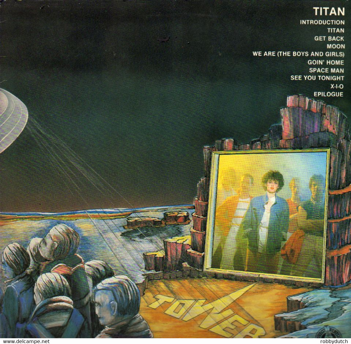 * LP *  TOWER - TITAN (Holland 1982 EX!!!) - Rock