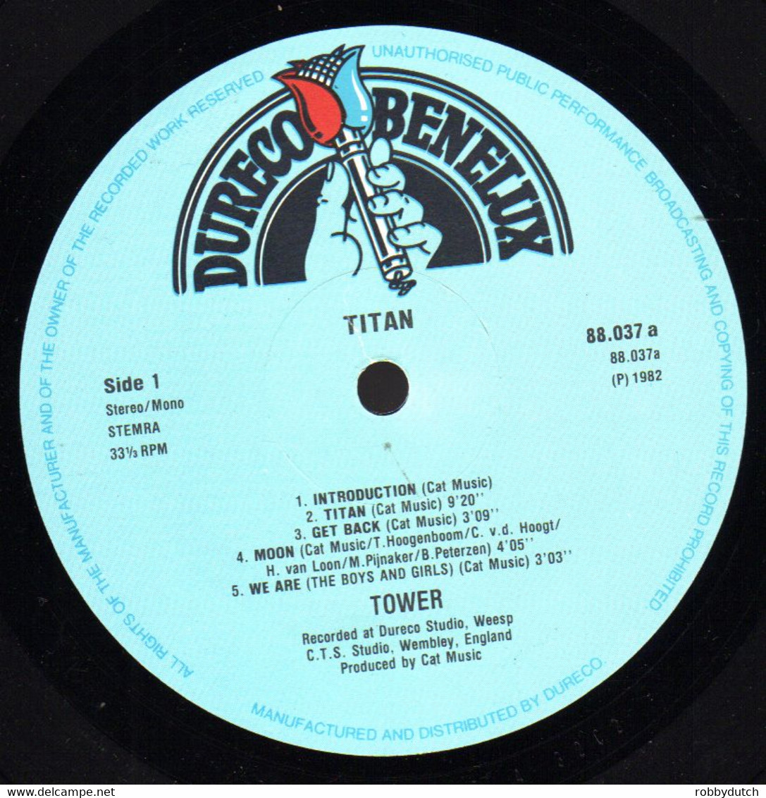 * LP *  TOWER - TITAN (Holland 1982 EX!!!)