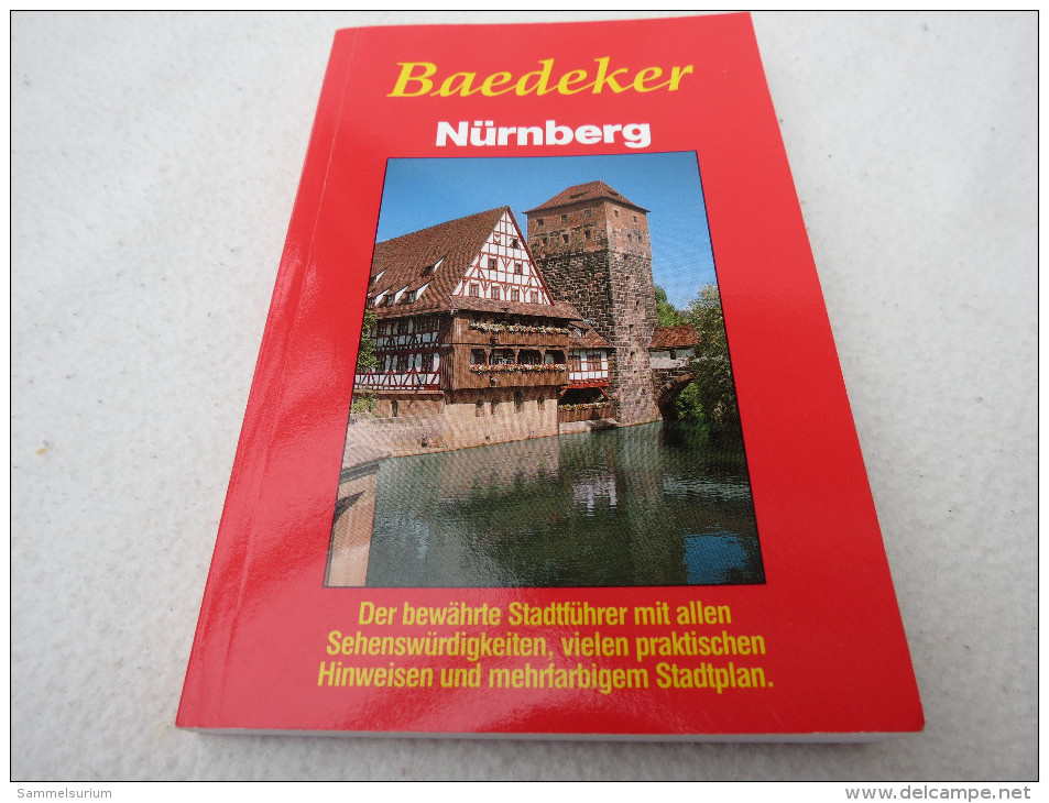 "Nürnberg" Baedeker Stadtführer Mit Allen Sehenswürdigkeiten, Vielen Praktischen Hinweisen Und Stadtplan - Other & Unclassified