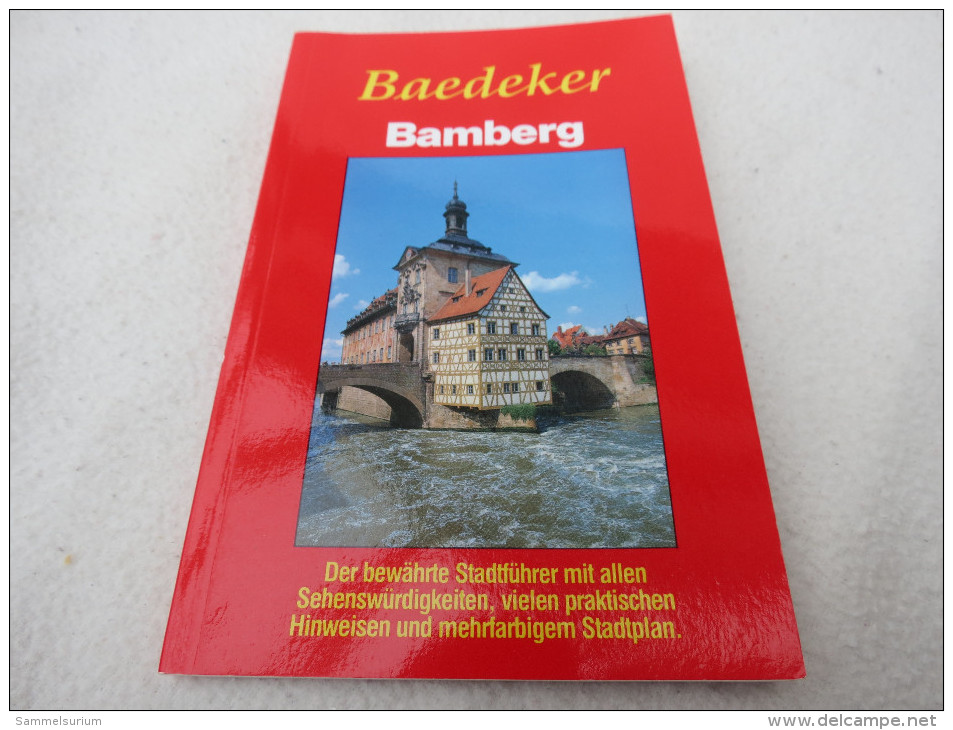 "Bamberg" Baedeker Stadtführer Mit Allen Sehenswürdigkeiten, Vielen Praktischen Hinweisen Und Stadtplan - Autres & Non Classés