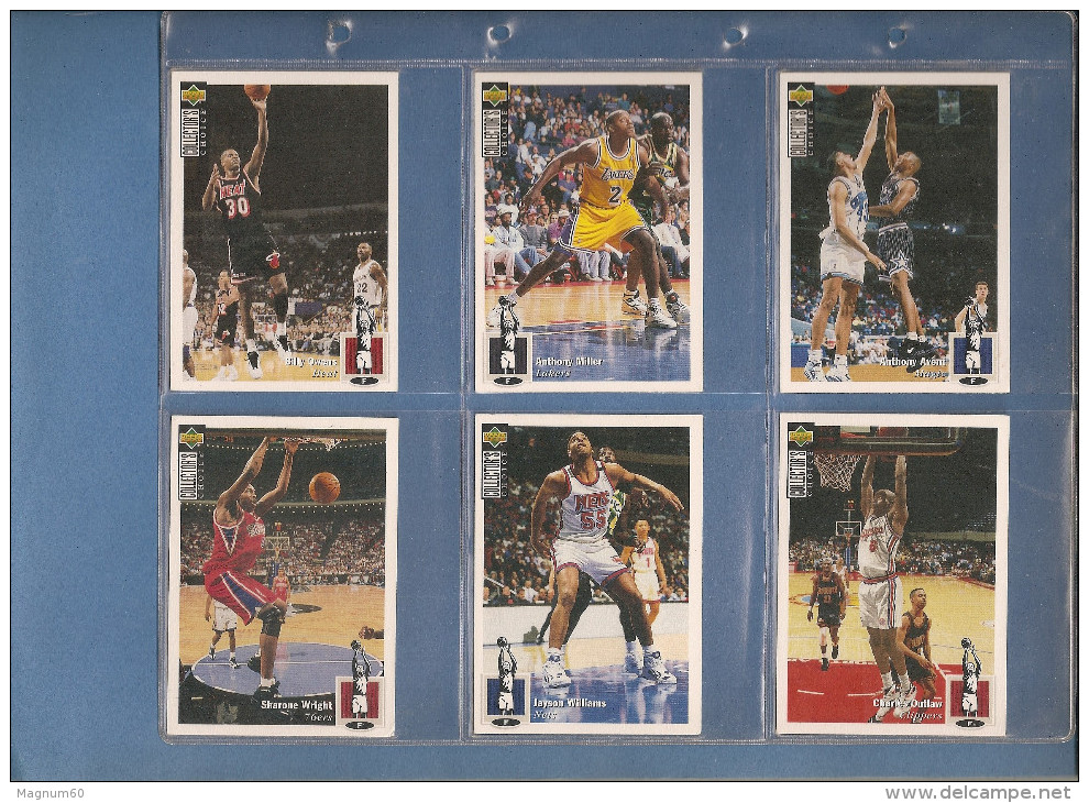 LOT DE 47 CARTES BASKETBALL   Série F