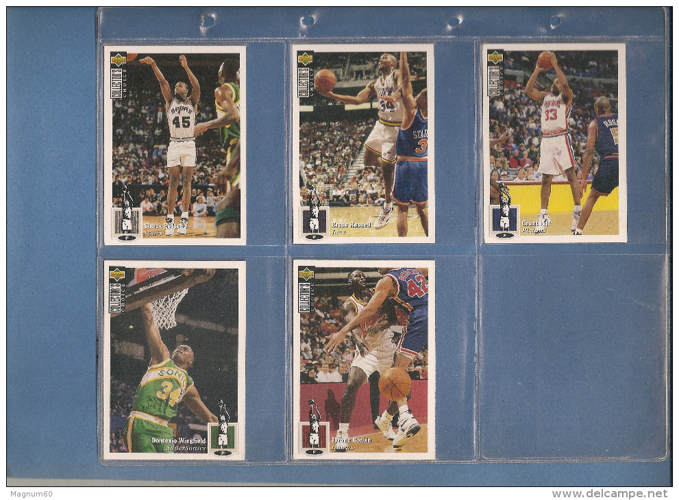 LOT DE 47 CARTES BASKETBALL   Série F