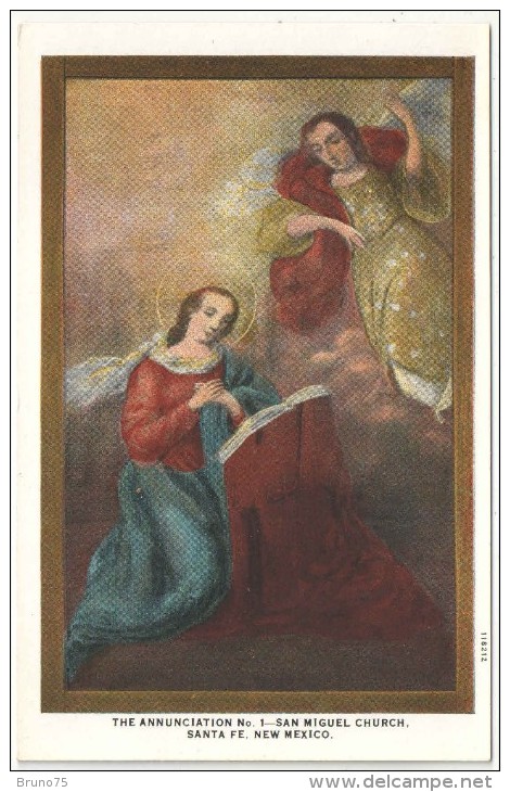 The Annunciation No. 1 - San Miguel Church, SANTA FE, New Mexico - 14 X 9 - 74492 - Santa Fe