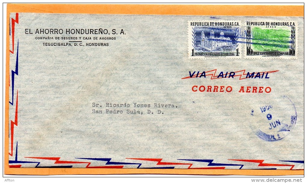 Honduras 1958 Cover Mailed - Honduras