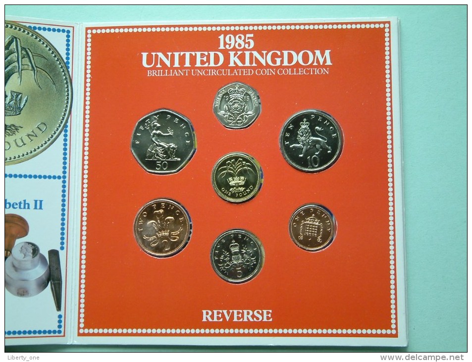 UNITED KINGDOM / UNC Coin Collection - 1985 ( For Grade, Please See Photo ) ! - Mint Sets & Proof Sets