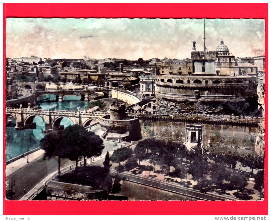 ITALIA - LAZIO - Cartolina Viaggiata Del 1959 - ROMA - Castel S. Angelo - Castel Sant'Angelo