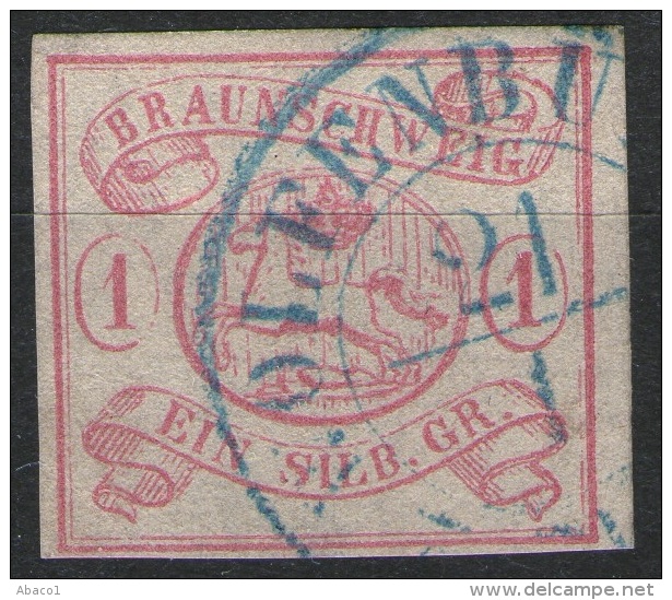 Wolfenbüttel 21/1 Auf 1 Silbergroschen Rot - Braunschweig Nr. 1 - Pracht - Braunschweig