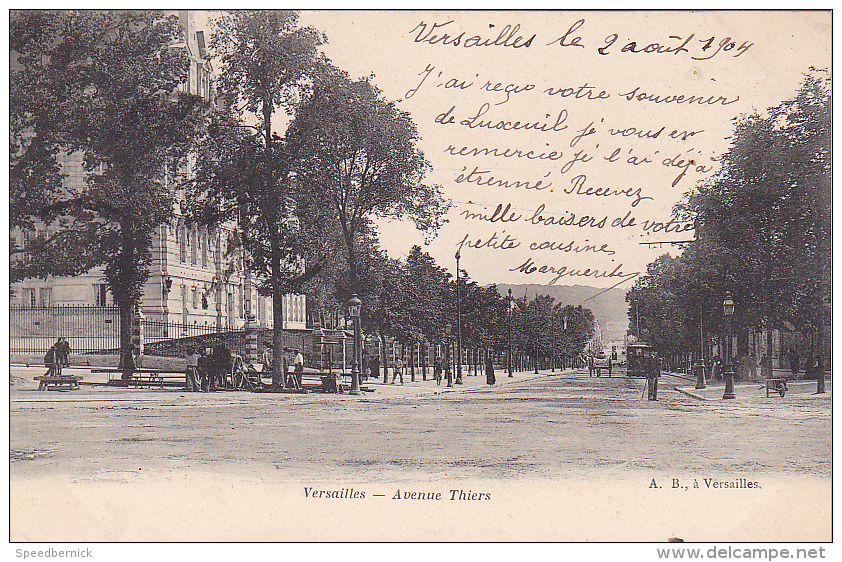 22565 VERSAILLES- Avenue Thiers -A.B. Versailles - Versailles