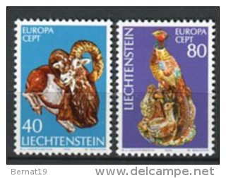 Liechtenstein 1976. Yvert 585-86 ** MNH. - Neufs