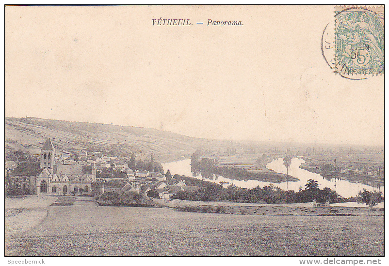 22579 Vetheuil Panorama - Sans éd - - Vetheuil