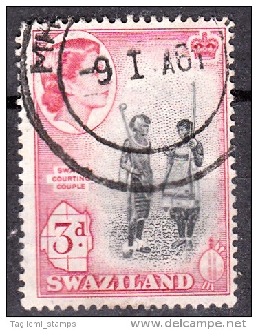 Swaziland, 1956, SG 56, Used - Swaziland (...-1967)