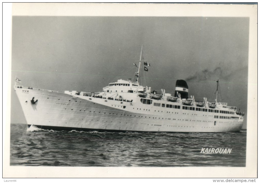 (DD504) Cruise Ship - Paquebot Kairouan - Dampfer