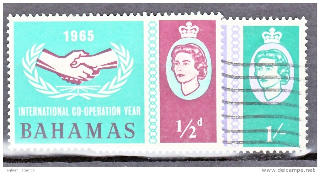 Bahamas, 1965, SG 265 - 266, Set Of 2, Used (1/2 D Mint Hinged) - 1963-1973 Interne Autonomie