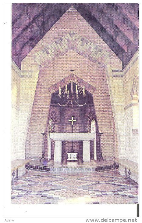 Abbaye Sainte-Benoit-du-Lac, Quebec  L'interieur De La Tour Saint-Benoit Format Reg. 3.5" X 5.5" - Other & Unclassified