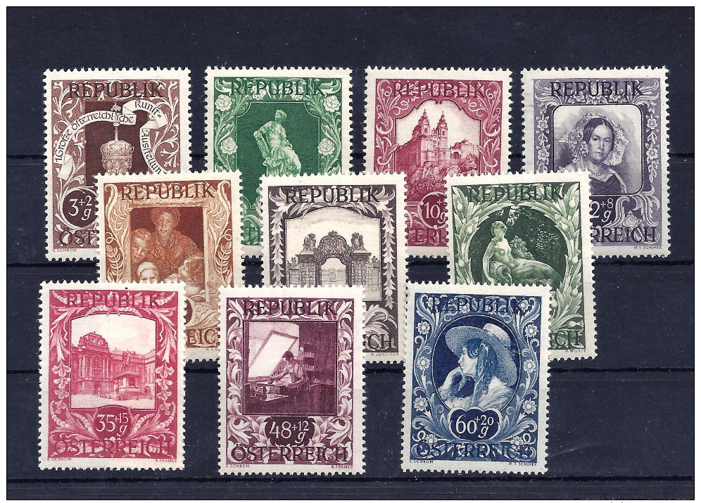 Mi. Nr. 812 - 821 Postfrisch - Ungebraucht