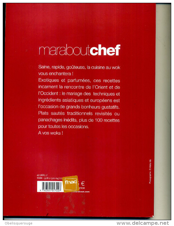 MARABOUT CHEF SPECIAL WOK COMME NEUF 120 PAGES - Cooking & Wines