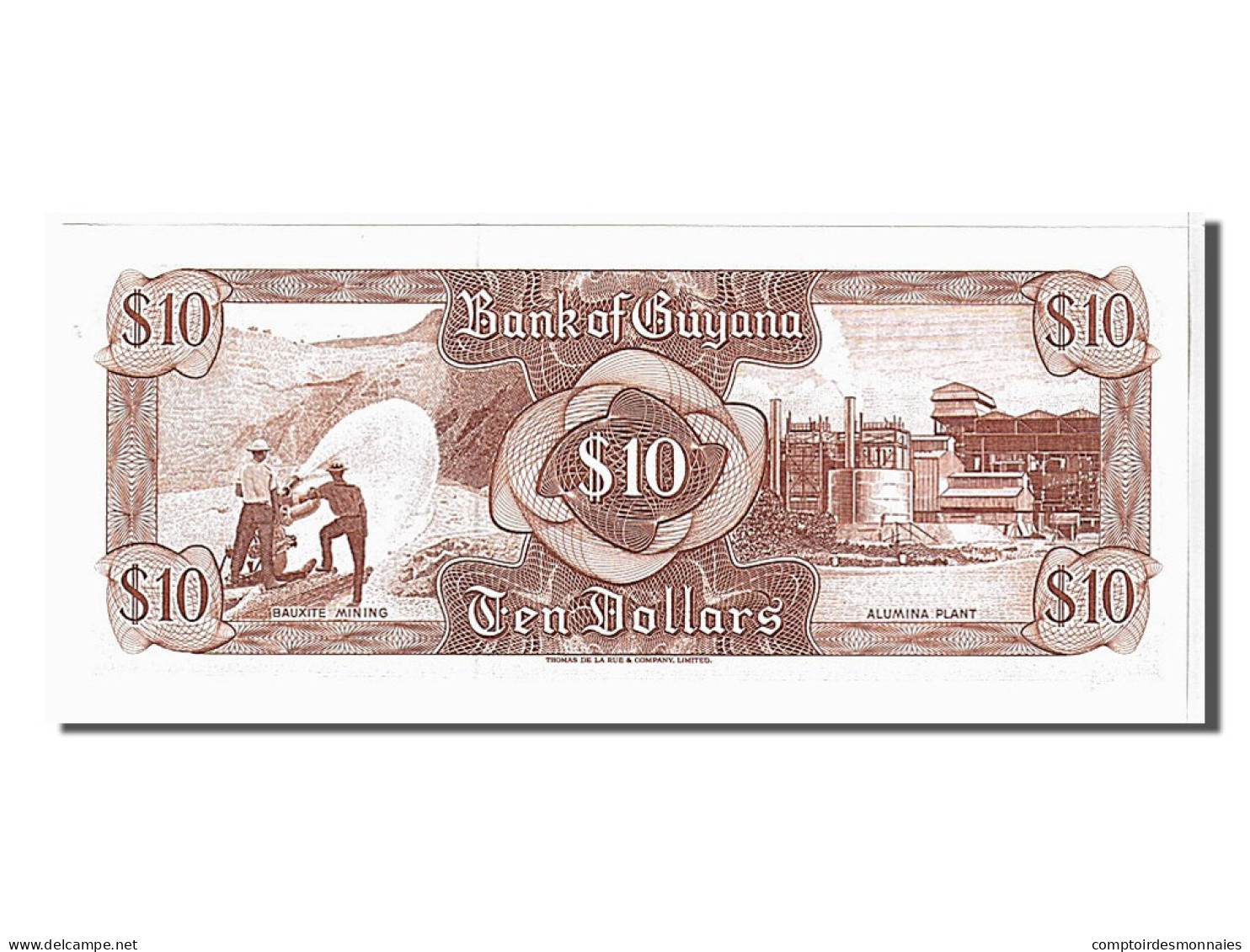 Billet, Guyana, 10 Dollars, 1992, NEUF - Guyana